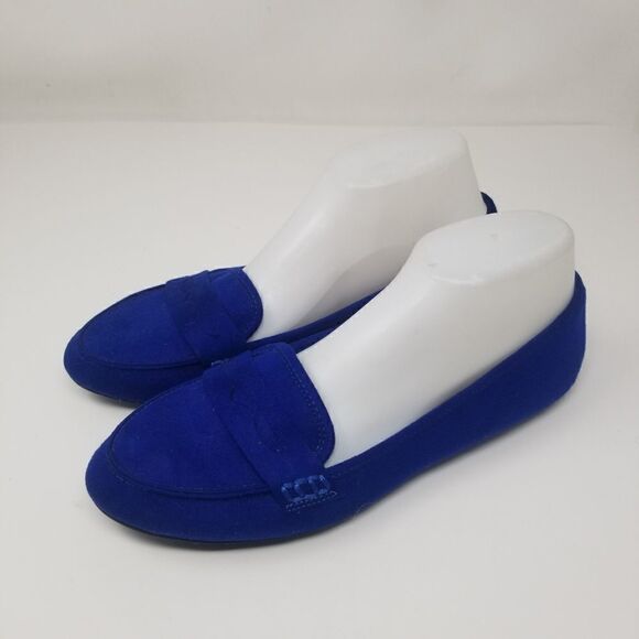 AMERICAN EAGLE BLUE PENNY LOAFER SLIPON. SIZE 9. - Picture 15 of 15